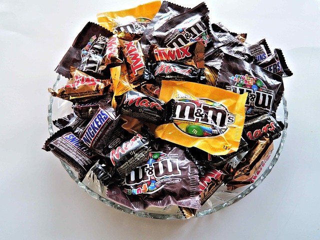 Candy bowl. Halloween for autism.