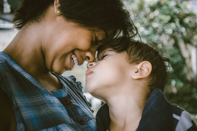 Mom and son. How do autism parents deal with judgement?