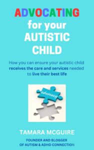 Book cover for "Advocating for Your Autistic Child"