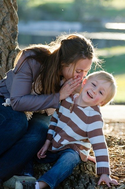 Mother and son. How can you advocate for your autistic child?
