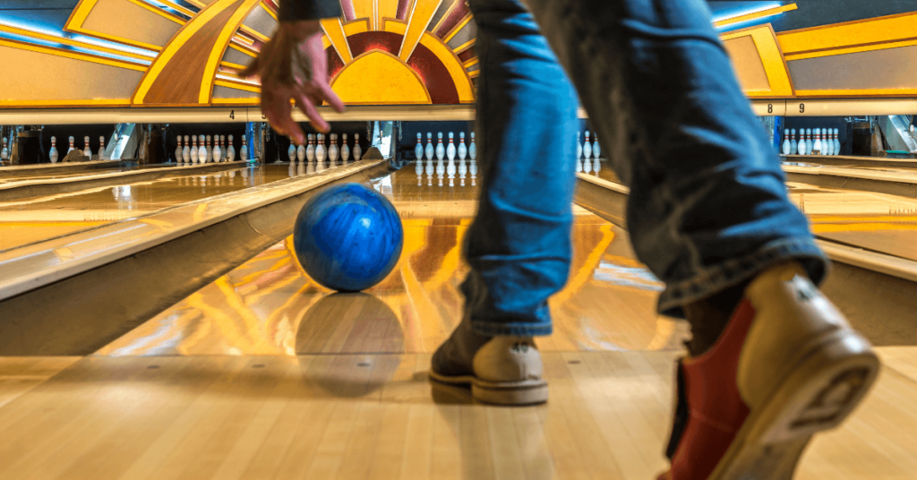 Bowling ball. Consider Special Olympics for your child with autism.