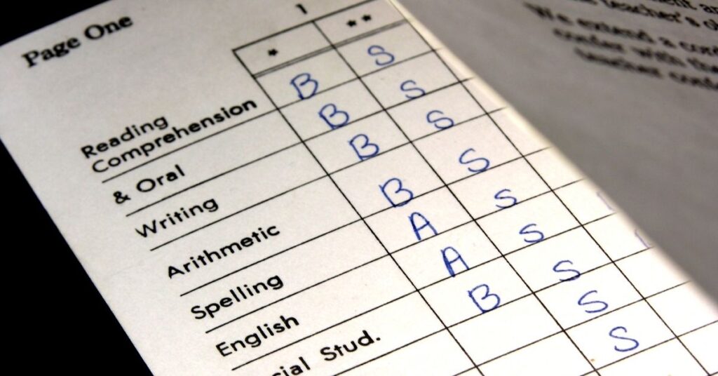 Report with all B's and A's. How can you motivate your child with autism and ADHD to get good grades?