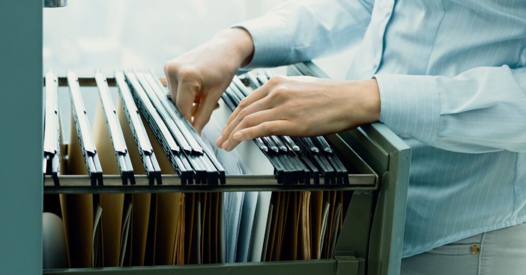 Filing cabinet. How to organize all the paperwork for your autistic child.