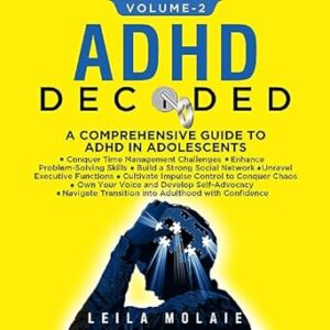 Book cover for "ADHD Decoded"