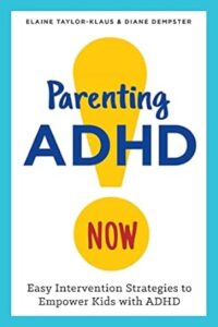 Book cover of "Parenting ADHD Now"