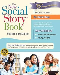 Book cover for "The New Social Story Book"