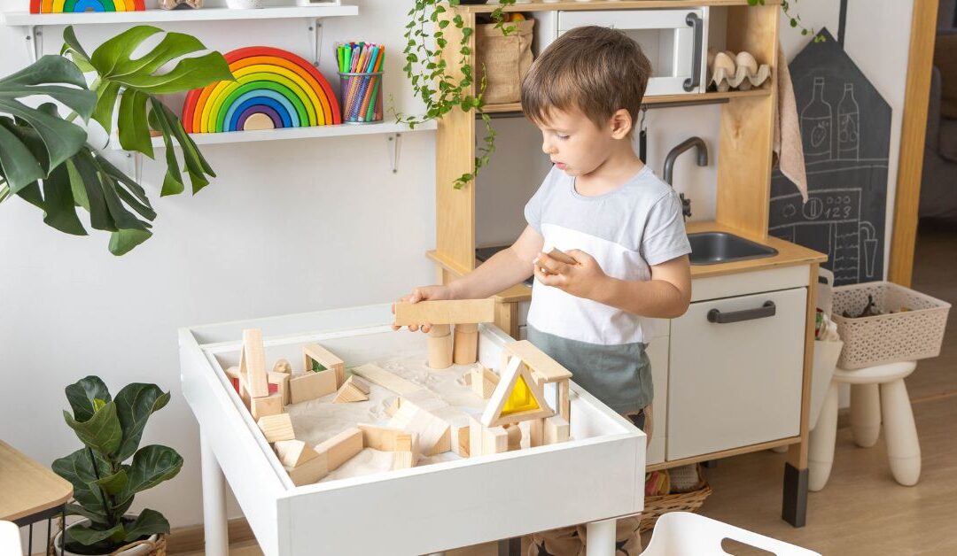 Create a sensory space in your home for your child with autism and ADHD