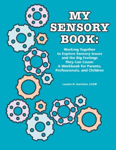 Book cover for "My Sensory Book" 