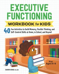 Book Cover for "Executive Functioning Workbook for Kids"