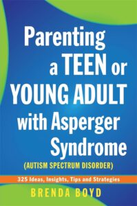 Book cover for "Parenting a Teen or Young Adult with Asperger's Syndrome"