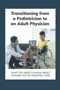 Book cover for "Transitioning from a Pediatrician to an Adult Physician"